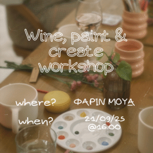 Wine, Paint & Create Workshop